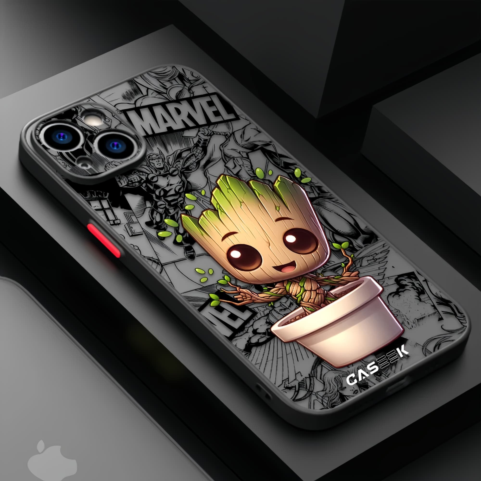 Groot Matte Lux iPhone Case