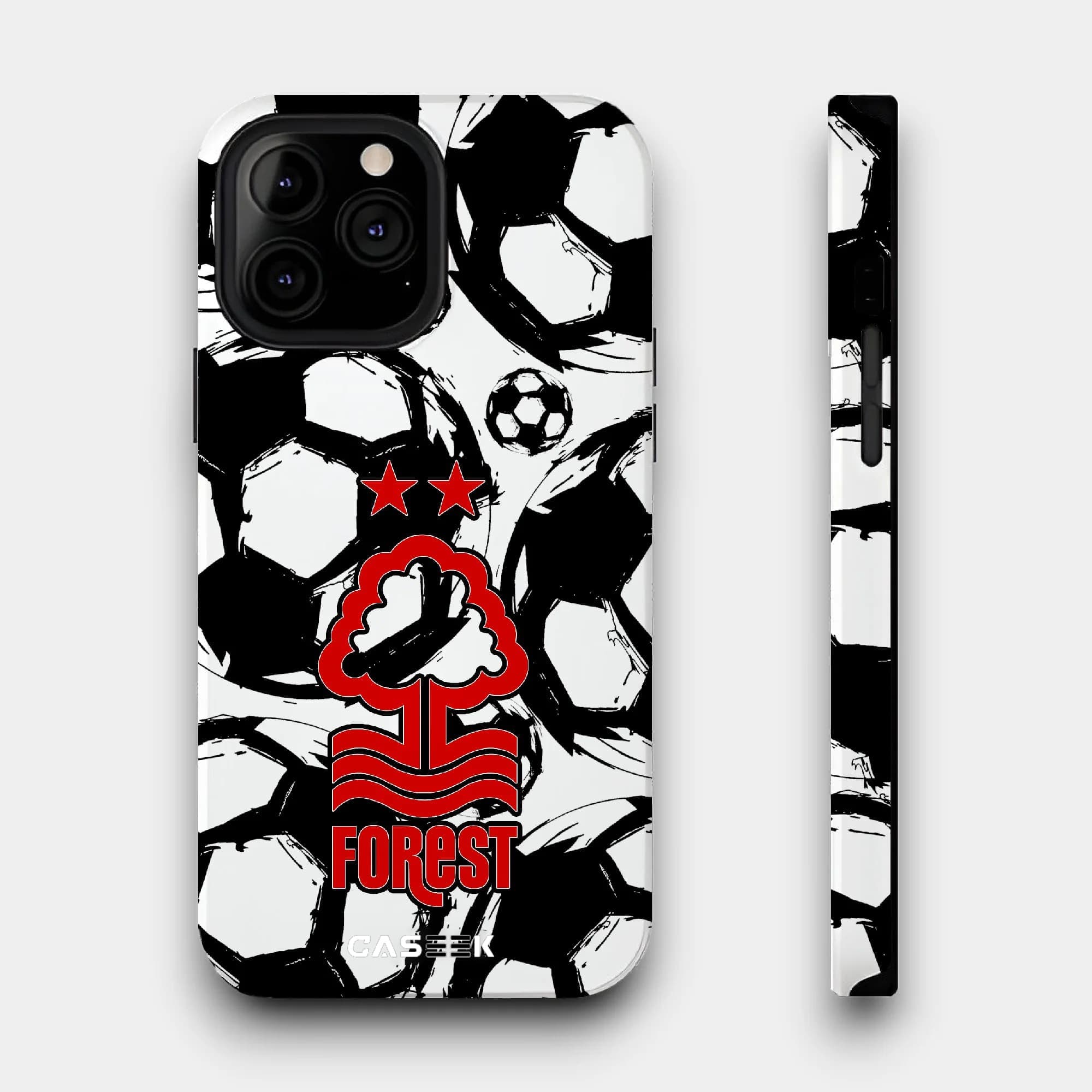 Nottingham Forest Lux Impact iPhone Case