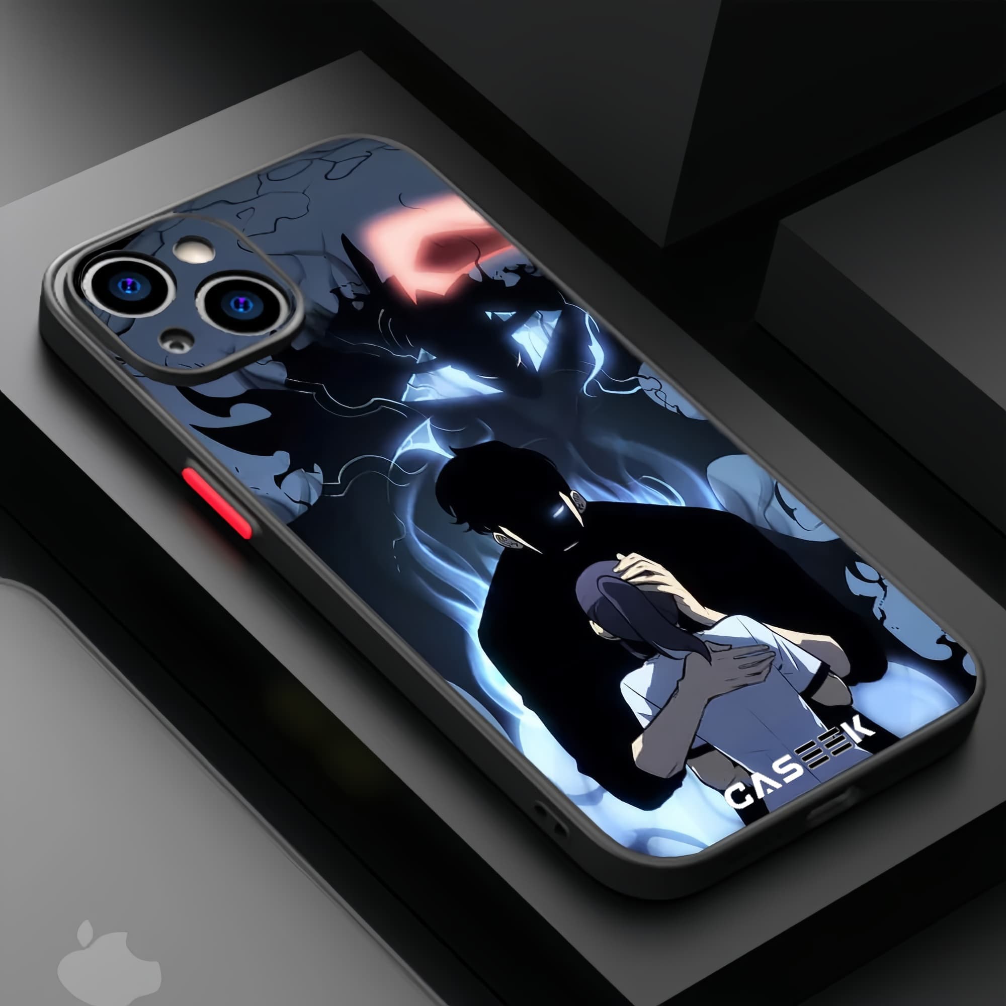 Solo Leveling Jin Woo Matte Lux iPhone Case