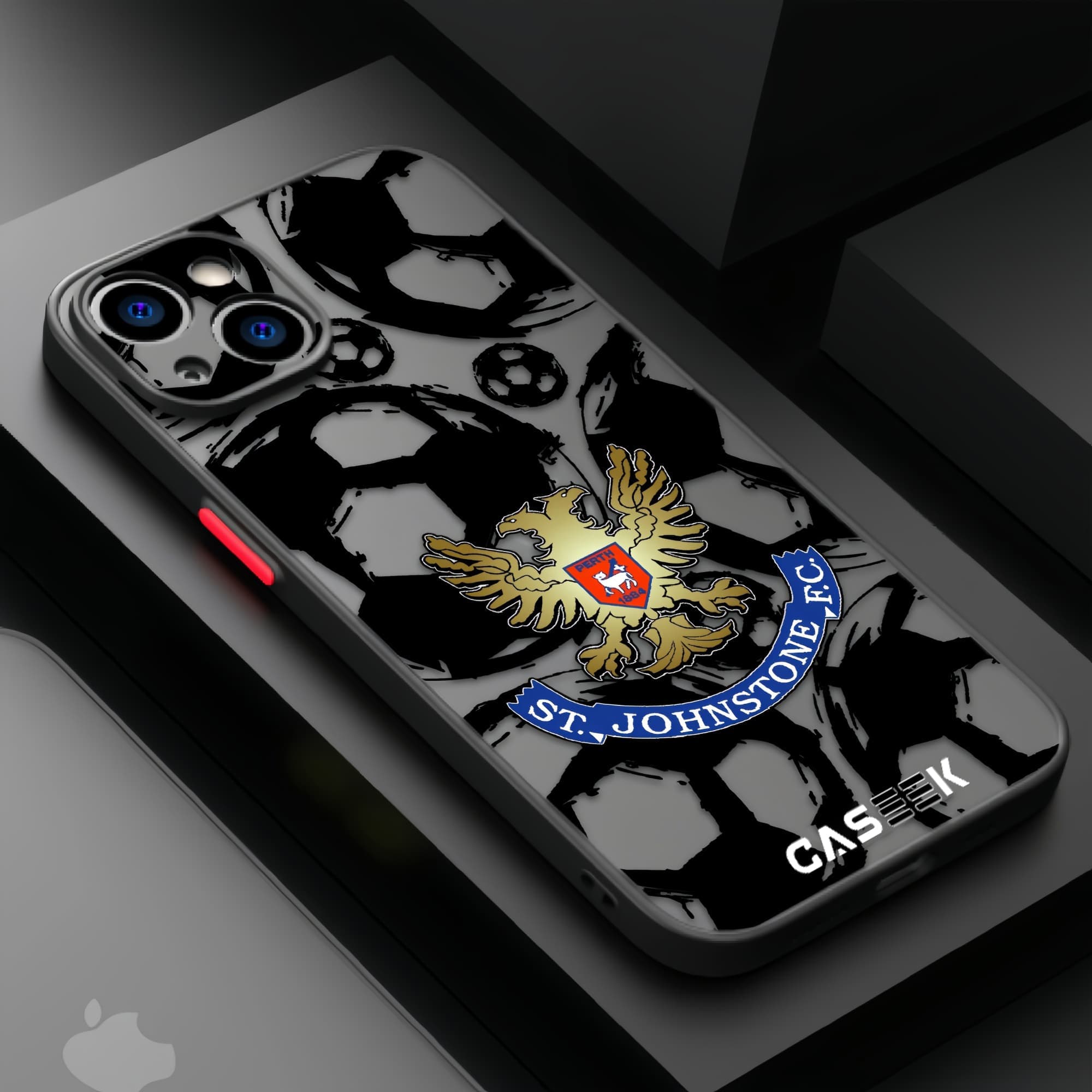 St Johnstone Matte Lux iPhone Case