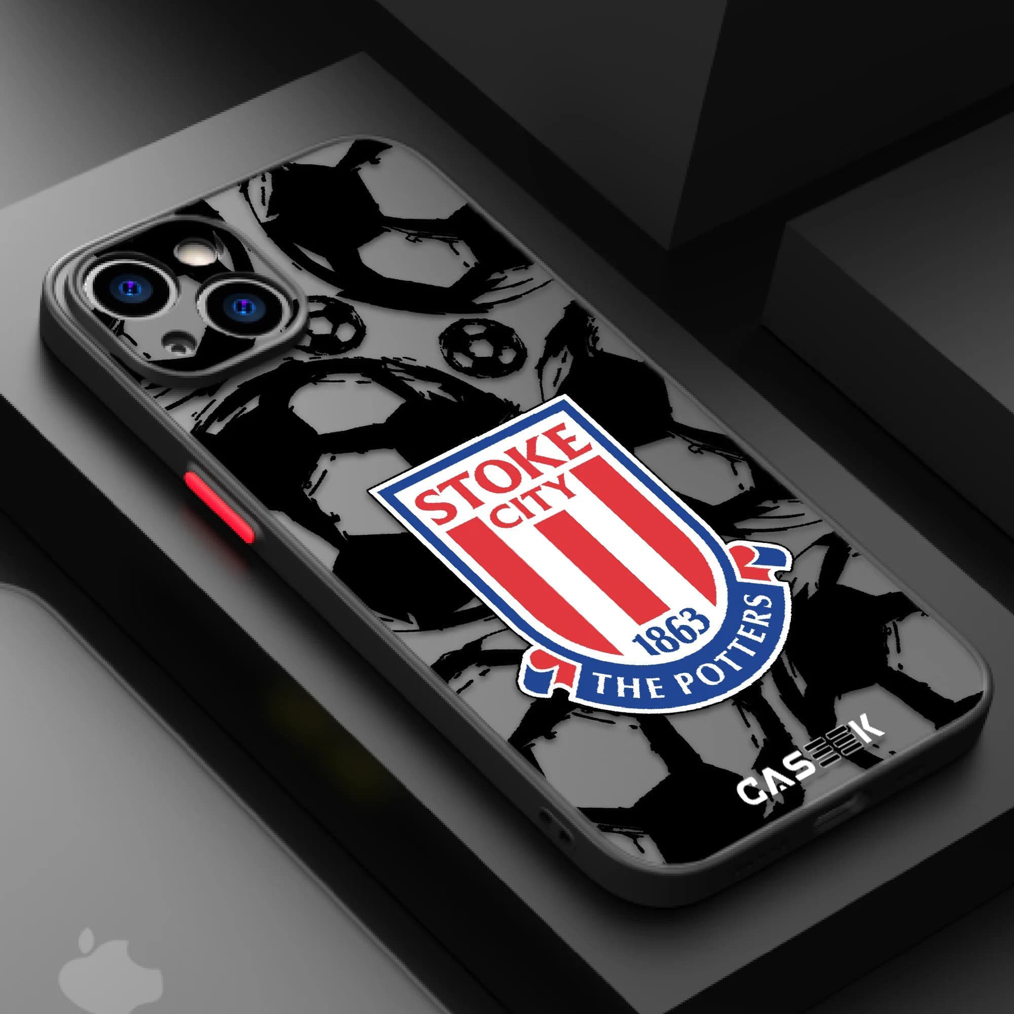 Stoke City Matte Lux iPhone Case