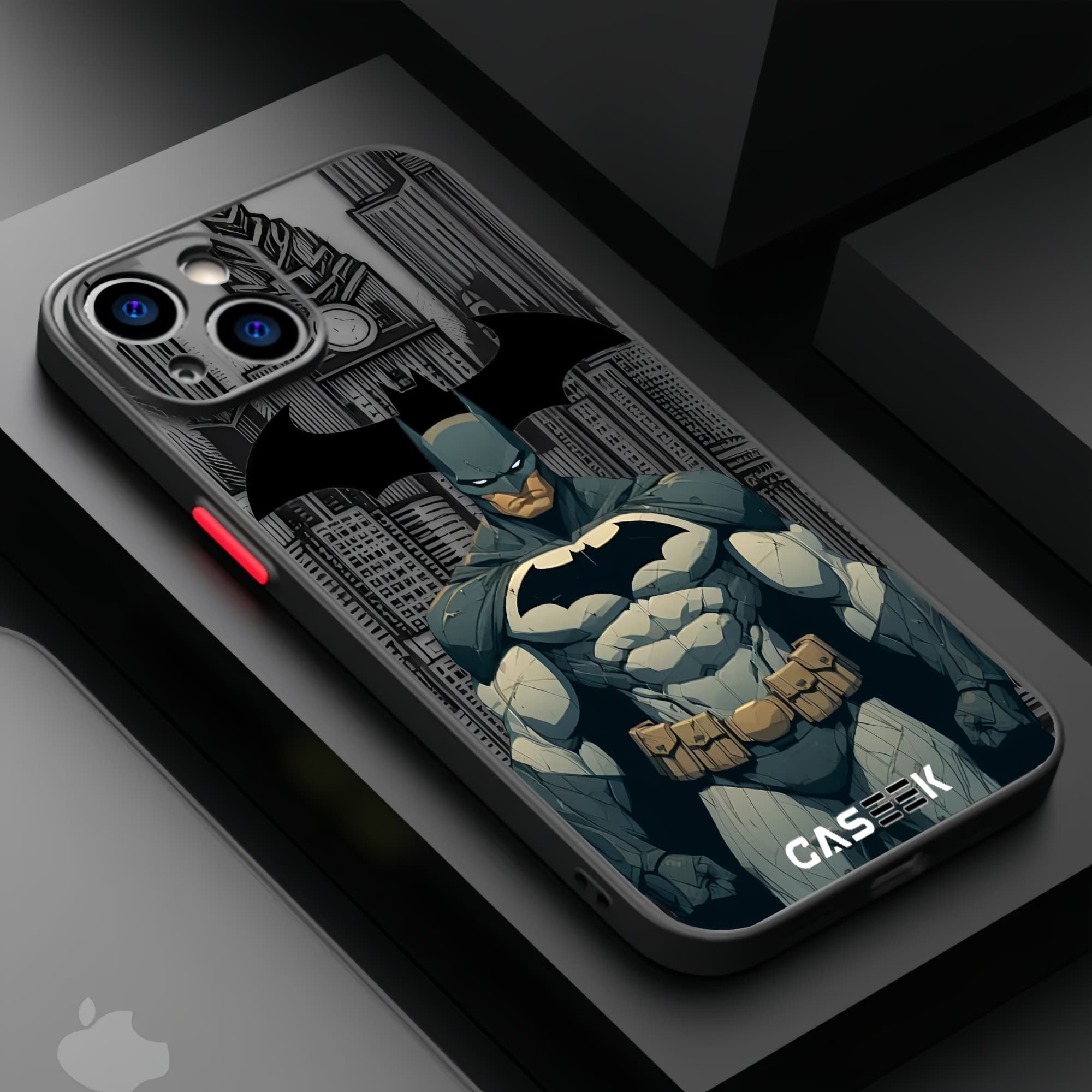 Torn Batman Matte Lux iPhone Case