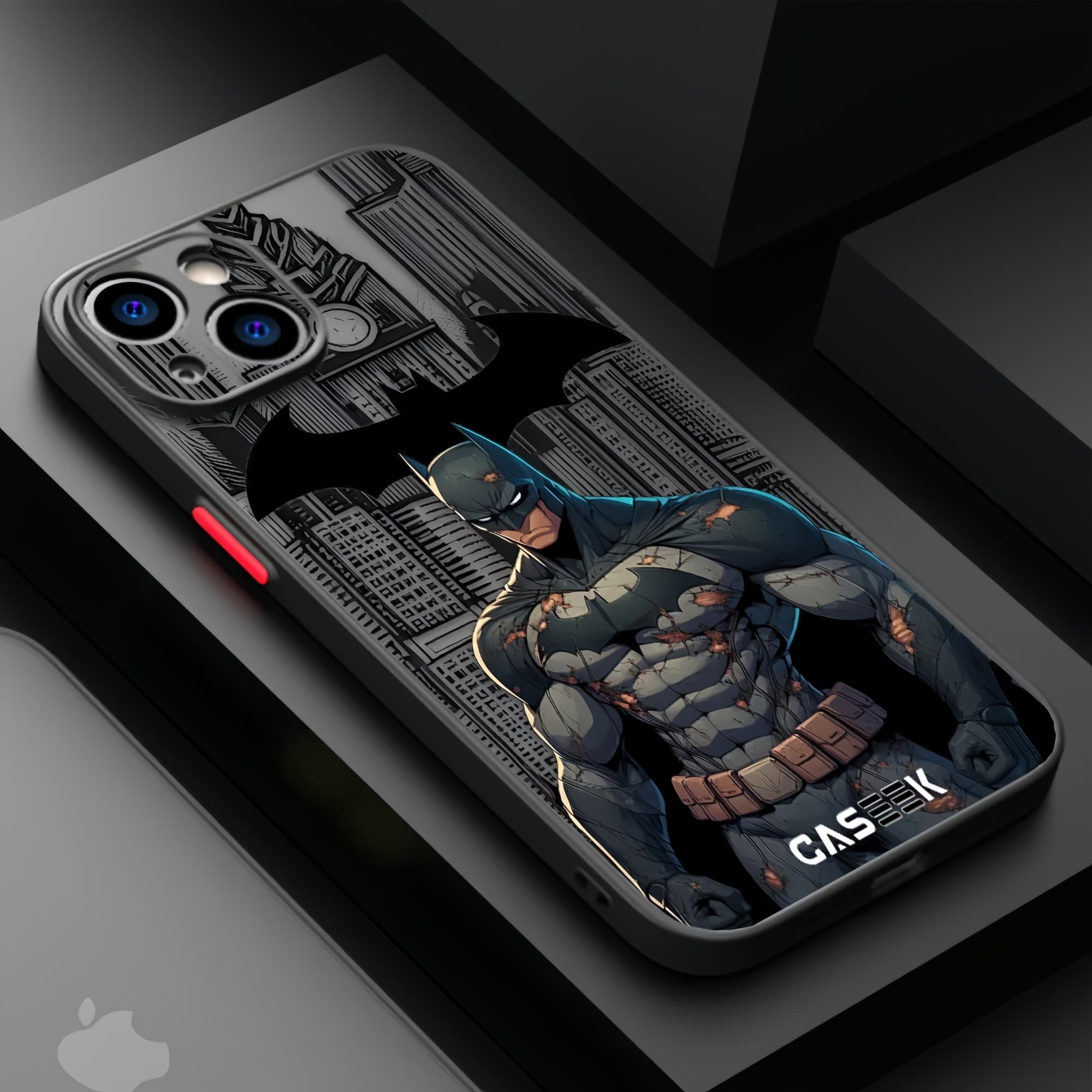 Torn Batman Matte Lux iPhone Case