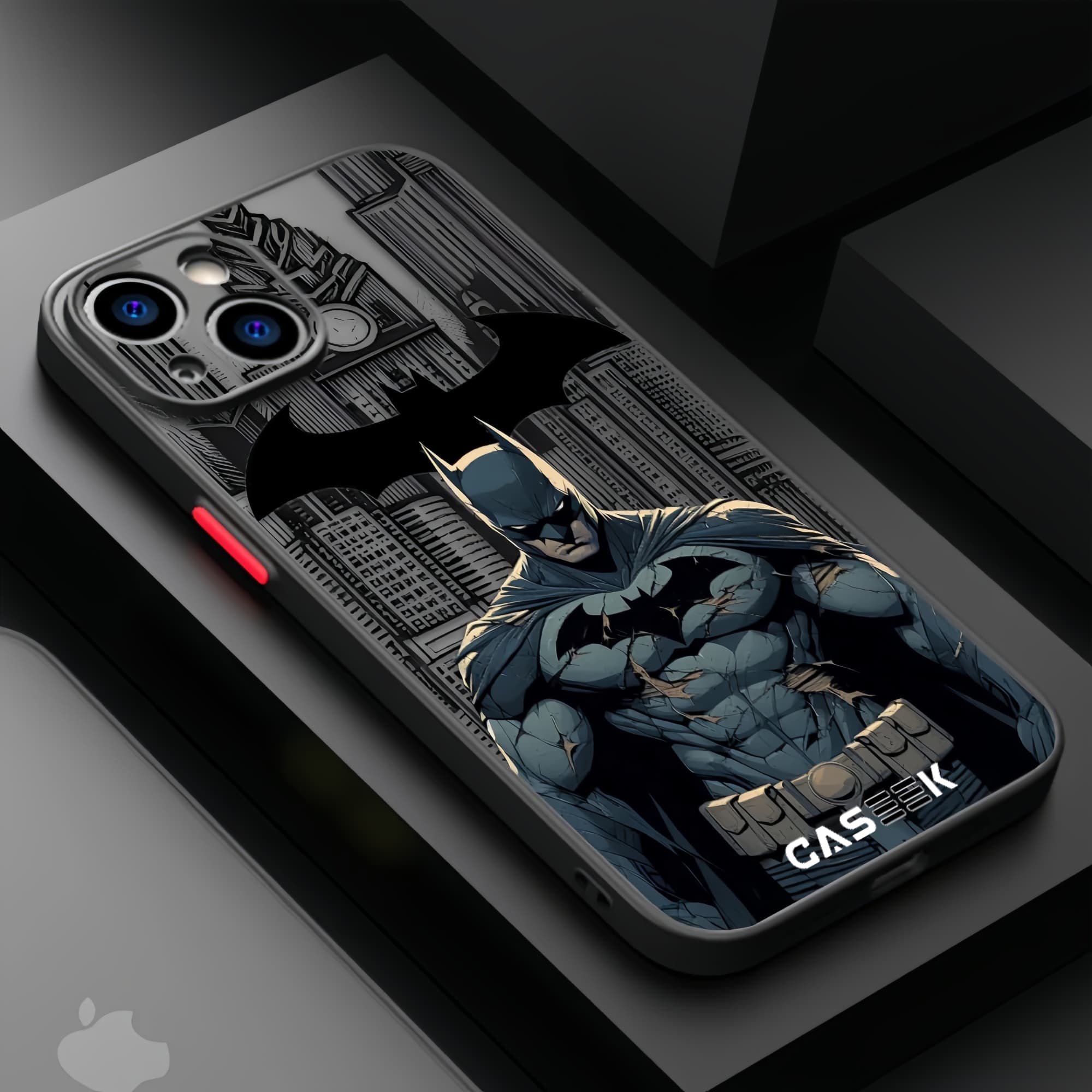 Torn Batman Matte Lux iPhone Case