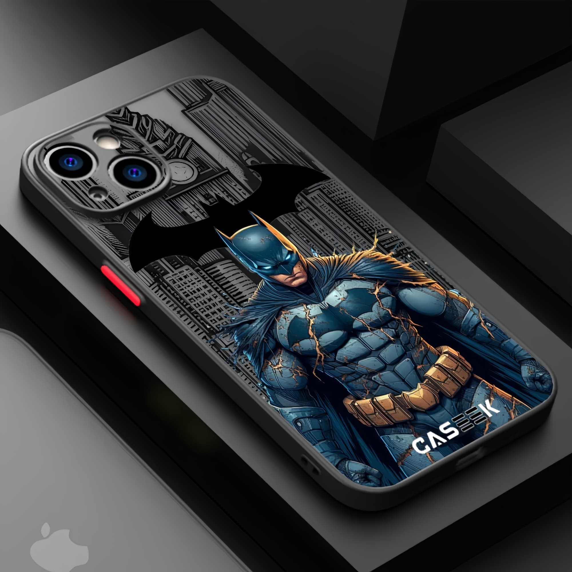 Torn Batman Matte Lux iPhone Case
