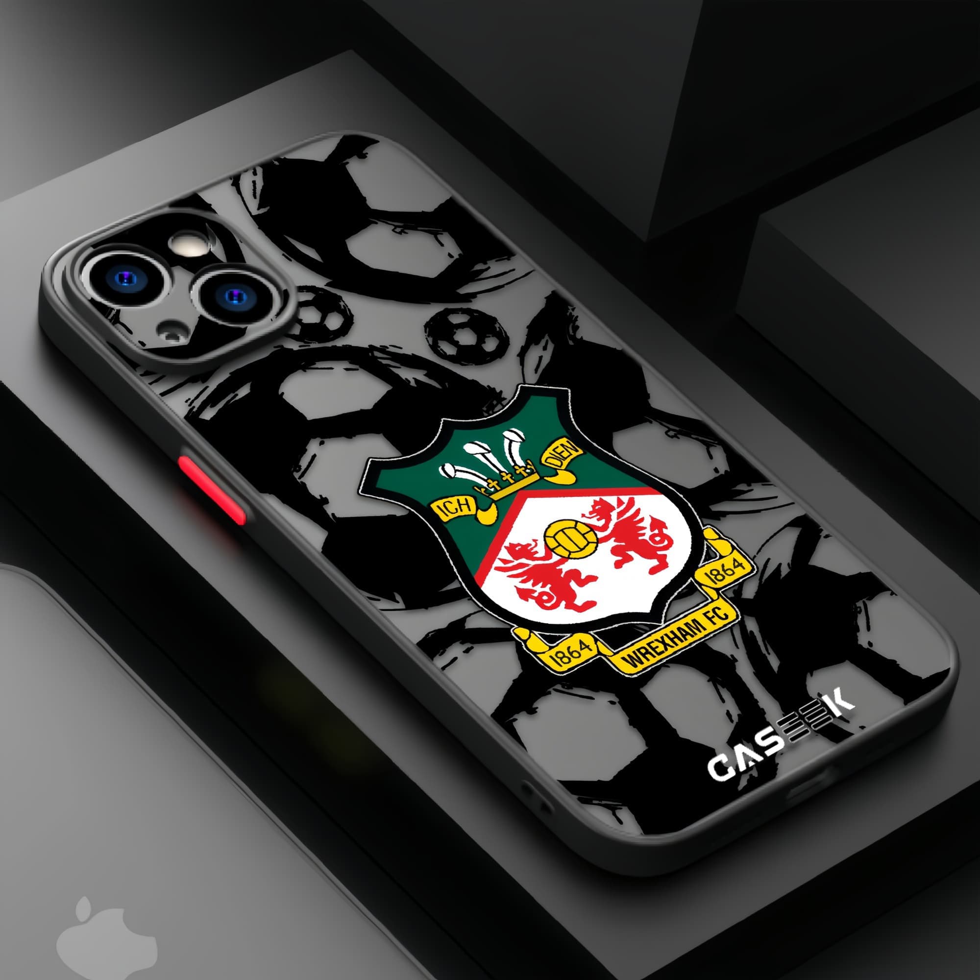 Wrexham Matte Lux iPhone Case
